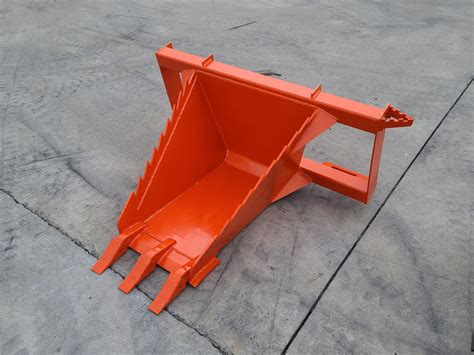 skid steer stump scoop bucket|skid steer attachments stump bucket.